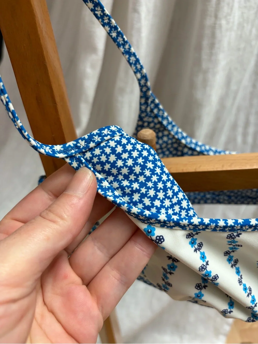 J. Crew Reversible Floral Bikini Bralette